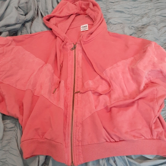 PINK Victoria's Secret Tops - PINK Boxy Hoodie Size S